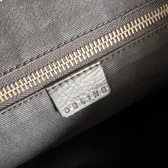 Celine Vintage Macadam Suede Tote - Picture 10 of 11